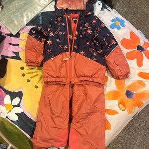 Patagonia ski bibs and coat